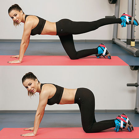 Упражнения для ягодиц от Ани Лорак