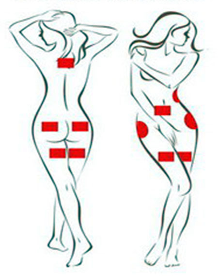 Куда клеить пластырь для похудения