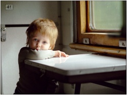 Поездка в поезде с ребенком Поездка в поезде с ребенком