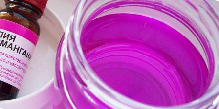 Марганцовка от геморроя