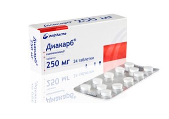 Мочегонное средство - Диакарб для лечения панкреатита