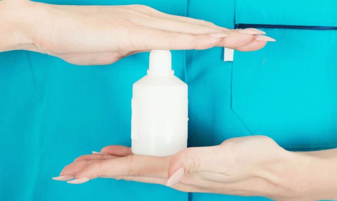 Перекись благоприятно воздействует на кожу