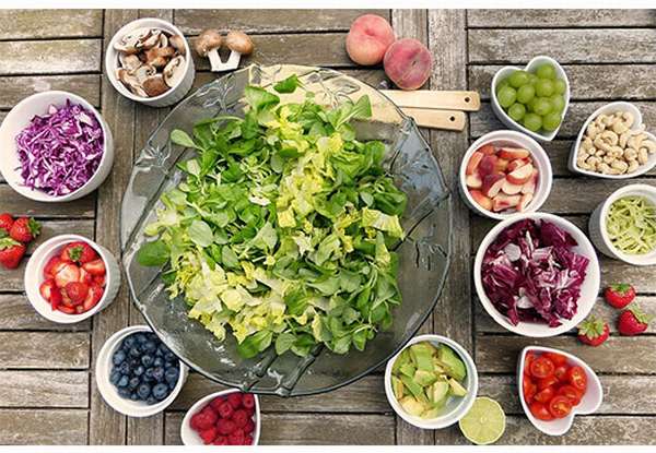 Салат с капусты